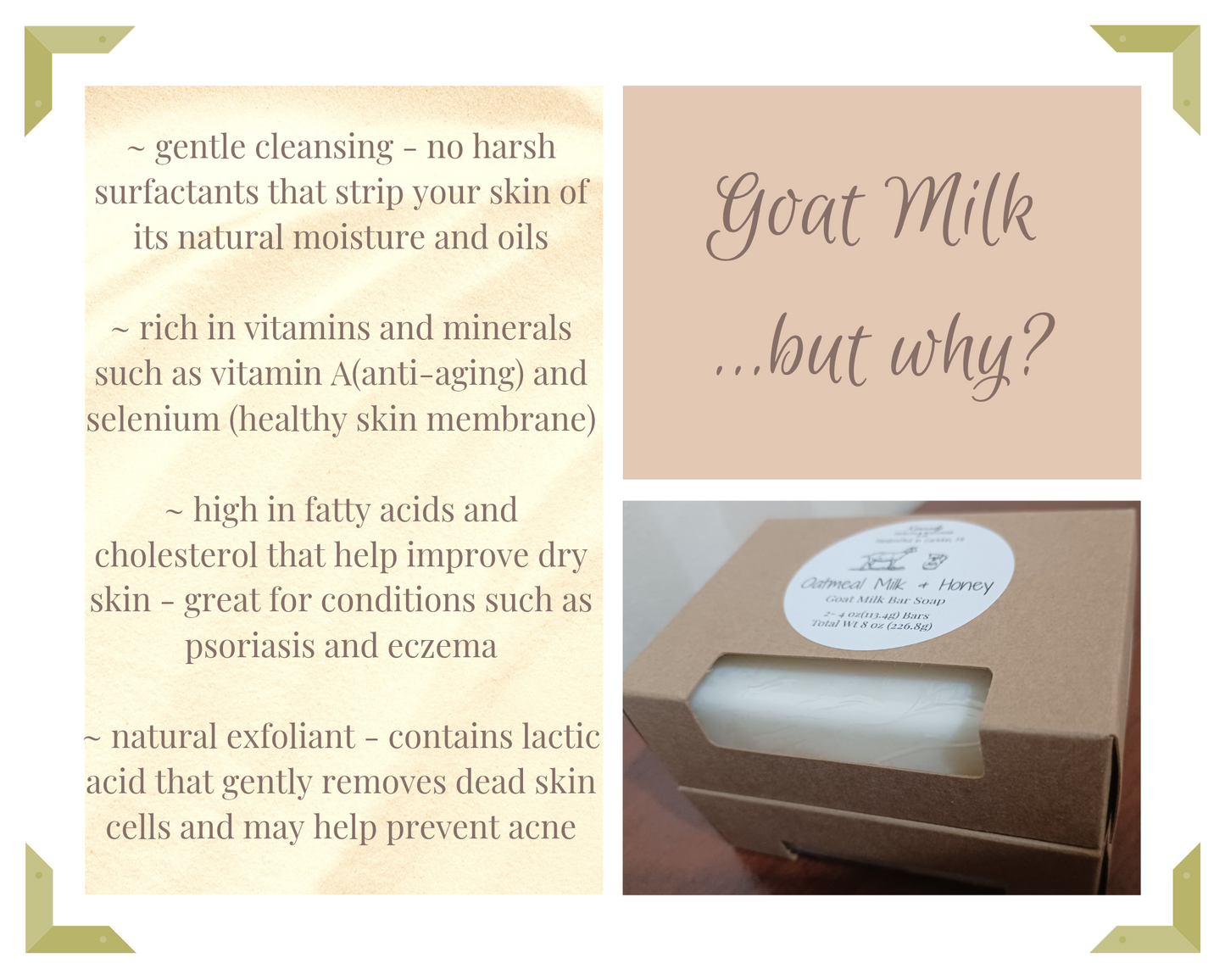 Bar Soap BIG BOX (Goat Milk)