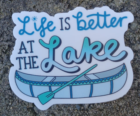 Camping & Lake Life stickers