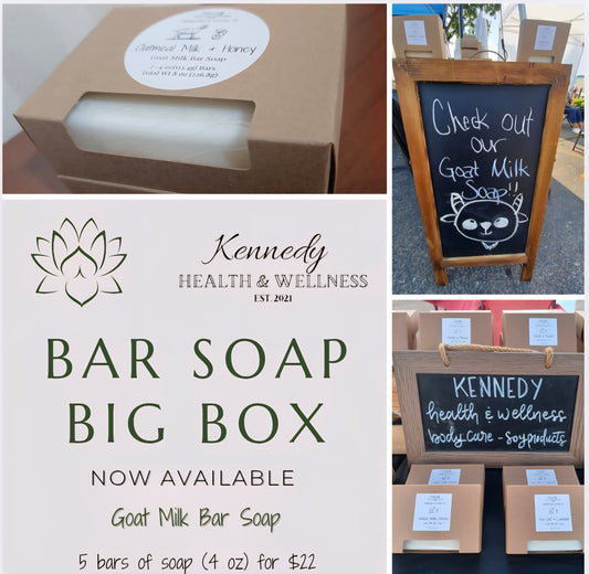 Bar Soap BIG BOX (Goat Milk)